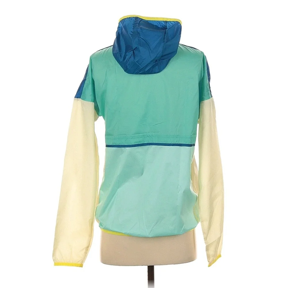 Cotopaxi Teca Half Zip Windbreaker Blue Crush Colorblock NWT Packable XS Recycle - Picture 4 of 16